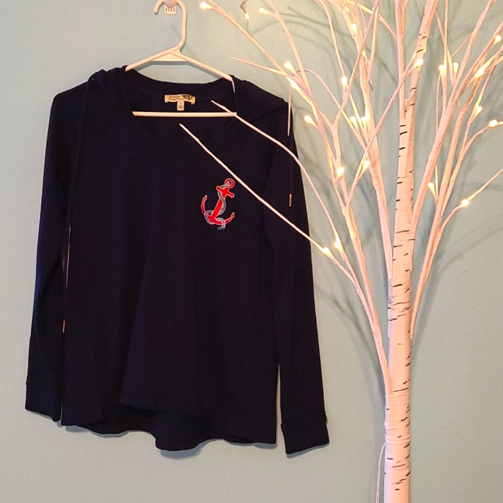 Nautical-themed Hoodie, size Small